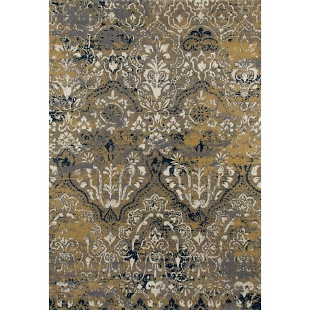 4 X 6 Ft. Bastille Collection Emerge Woven Area Rug, Yellow